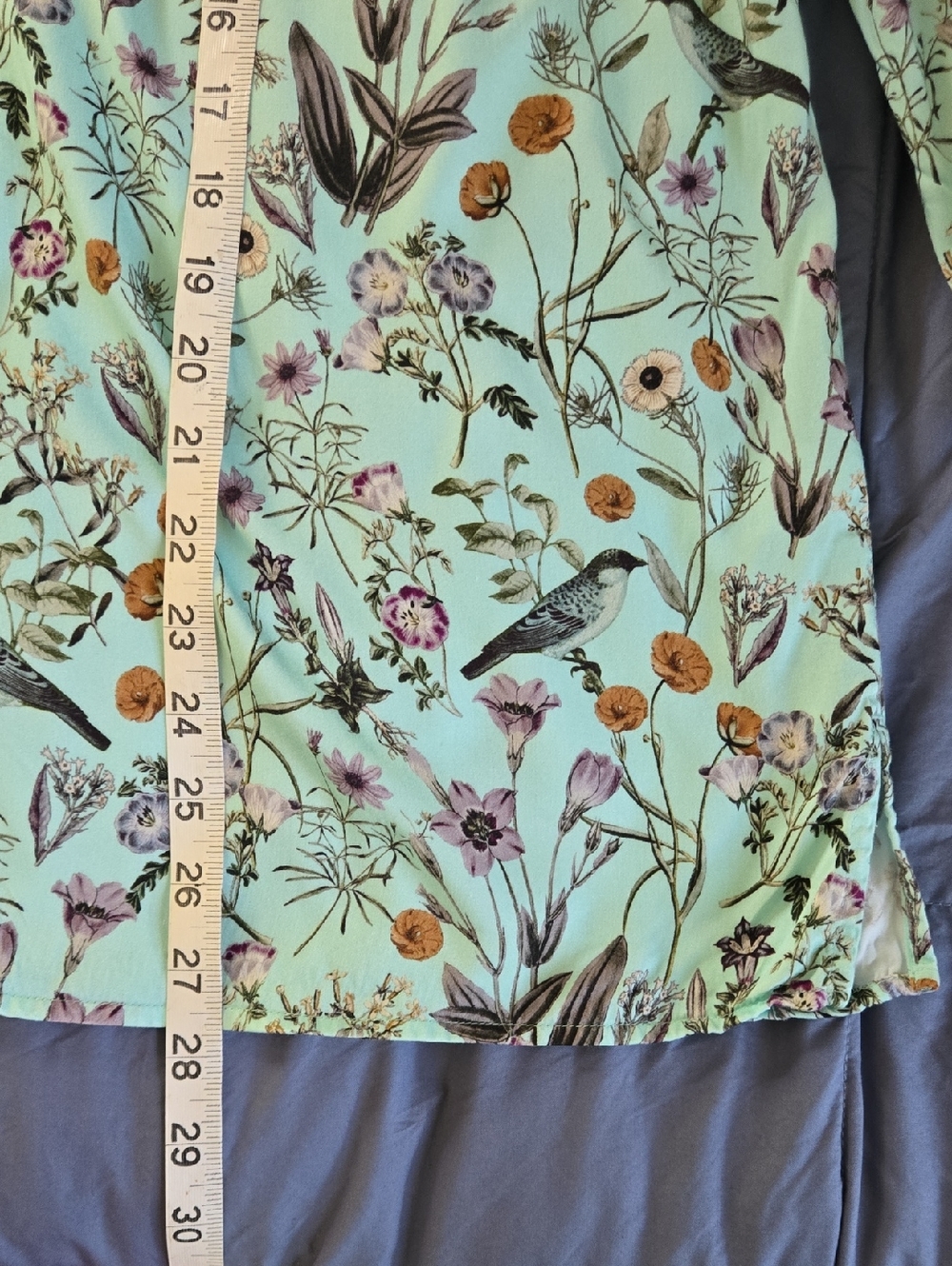 J.Jill Pullover Bird Blouse Size XL. Like New! - Picture 8 of 13